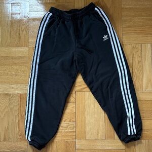 Adidas cotton Joggers with White Stripes